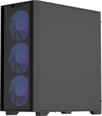 Корпус Formula Air Power GX600 Plus черный без БП ATX 7x120mm 5x140mm 2xUSB3.0 audio bott PSU