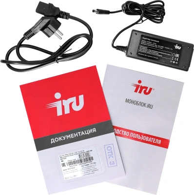 Моноблок IRU Агат P2315 23.8" Full HD i5 10400 (2.9) 8Gb SSD240Gb UHDG 630 FreeDOS GbitEth WiFi BT 120W клавиатура мышь Cam черный 1920x1080 (RUS)