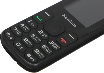 Мобильный телефон Xenium X160 черный моноблок 2Sim 1.77" 128x160 Nucleus GSM900/1800 FM