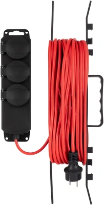 Сетевой удлинитель Buro BU-PS3.20/B-16 20м (3 розетки) оранжевый (пакет ПЭ)