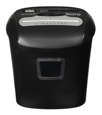Шредер Buro Office BU-S1204D (секр.P-4) фрагменты 12лист. 21лтр. пл.карты CD