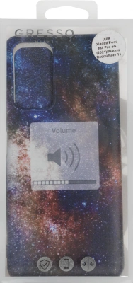 Чехол (клип-кейс) Gresso для Xiaomi Poco M4 Pro 5G Meridian черный (GR17AAAE8992)