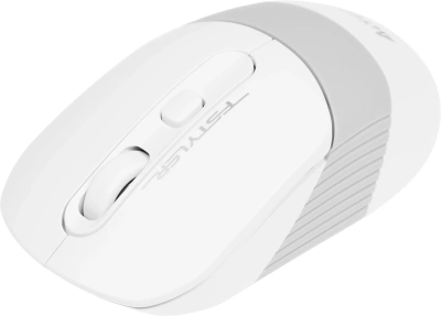 Мышь A4Tech Fstyler FG10S белый/серый оптическая 2000dpi silent беспров. USB для ноутбука 4but (FG10S WHITE)