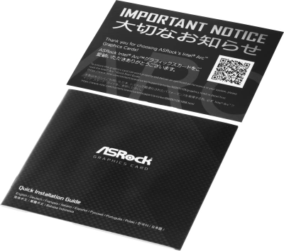 Видеокарта Asrock PCI-E 4.0 A310 LP 4G INTEL ARC A310 4Gb 64bit GDDR6 2000/15500 HDMIx1 DPx1 HDCP Ret low profile