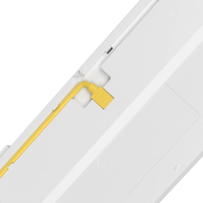 Клавиатура A4Tech S87 Energy механическая белый USB for gamer LED (S87 USB ENERGY WHITE) кабель 1.8м