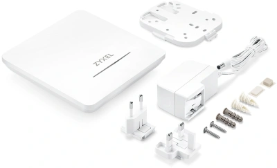 Точка доступа Zyxel NebulaFlex NWA90BE-EU0102F BE5100 10/100/1000/2500BASE-T белый