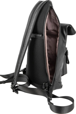 Рюкзак слинг Piquadro Harper CA6784AP/N черный натур.кожа