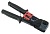 Инструмент обжимной ITK TM1-B10V для RJ-45/RJ-12/RJ-11 (упак:1шт) черный
