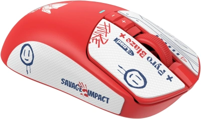 Мышь A4Tech Bloody R72 Pro красный оптическая 26000dpi беспров. USB-C 7but (R72 PRO PYRO BLAZE)