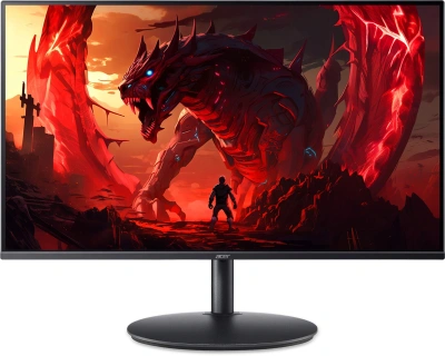 Монитор Acer 23.8" Nitro XF240YW5bmiiphx черный IPS LED 1ms 16:9 HDMI M/M матовая HAS Piv 250cd 178гр/178гр 1920x1080 240Hz FreeSync Premium DP FHD 3.86кг