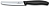 Нож кухонный Victorinox Swiss Classic (6.7803) стальной столовый для овощей лезв.110мм прямая заточка черный