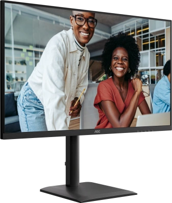 Монитор AOC 31.5" Q32E4U черный IPS LED 4ms 16:9 HDMI M/M матовая HAS Piv 350cd 178гр/178гр 2560x1440 100Hz DP 2K USB 9.01кг