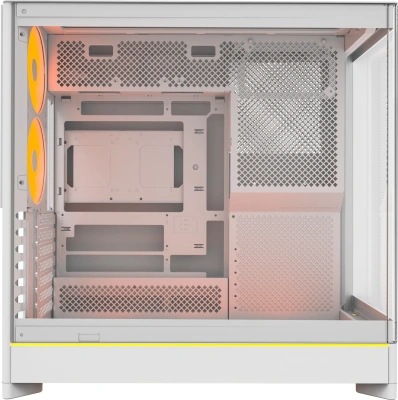 Корпус Montech HS02 Pro белый без БП ATX 8x120mm 2xUSB3.0 audio