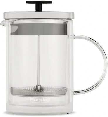 Френч-пресс Rondell Dual RDS-1063 0.8л прозрачный