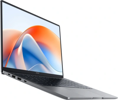 Ноутбук Honor MagicBook X14 Plus 2025 FermiB-5611 Core 5 220H 16Gb SSD1Tb Intel Iris Xe graphics 14" IPS WQXGA (2880x1800) Windows 11 Home grey space WiFi BT Cam (5301ALWA)