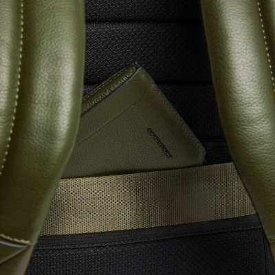 Рюкзак мужской Piquadro Russel CA6767W137/VE2 хаки натур.кожа