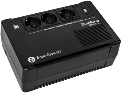Источник бесперебойного питания Systeme Electriс BV BVSE400RS 240Вт 400ВА черный