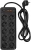Сетевой фильтр Powercom SP-10 USB2A1СB 1.8м 1.8м (10 розеток) черный (коробка)