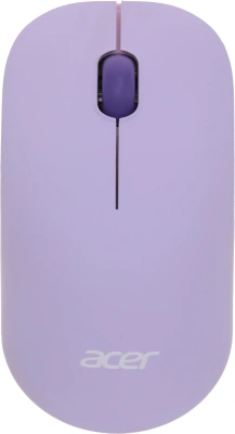 Клавиатура + мышь Acer OCC205 клав:фиолетовый мышь:фиолетовый USB беспроводная slim Multimedia (ZL.ACCEE.00D)