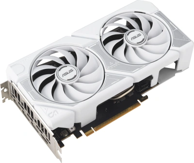 Видеокарта Asus PCI-E 5.0 DUAL-RTX5060-O8G-WHITE NVIDIA GeForce RTX 5060 8Gb 128bit GDDR7 2535/28000 HDMIx1 DPx3 HDCP Ret