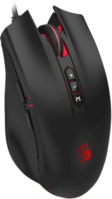 Мышь A4Tech Bloody ES7 черный оптическая 6000dpi USB 8but (ES7 STONE BLACK)