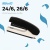 Степлер ручной Kw-Trio 055G9BLACK 24/6 26/6 (20листов) снижение усилия черный/белый 100скоб металл коробка Степлер ручной Kw-Trio 055G9BLACK 24/6 26/6 (20листов) снижение усилия черный/белый 100скоб металл коробка
