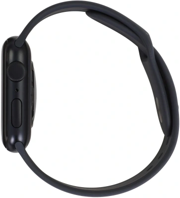 Смарт-часы Apple Watch SE 3 2025 A3325 44мм OLED корп.темная ночь Sport Band рем.темная ночь разм.брасл.:S/M (MEHN4J/A)