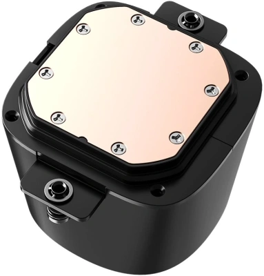 Система водяного охлаждения ID-Cooling FX240 TD ARGB Soc-AM5/AM4/1200/1700/1851 черный 4-pin 27.2dB Al LCD 300W Ret