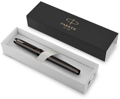 Ручка перьев. Parker IM Monochrome F328 (2172958) Bronze PVD F сталь нержавеющая подар.кор.