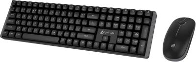 Клавиатура + мышь Оклик S315W клав:черный мышь:черный USB беспроводная Multimedia (1978741)