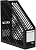 Лоток вертикальный Deli E9842 BLACK 1отд. для бумаг черный пластик