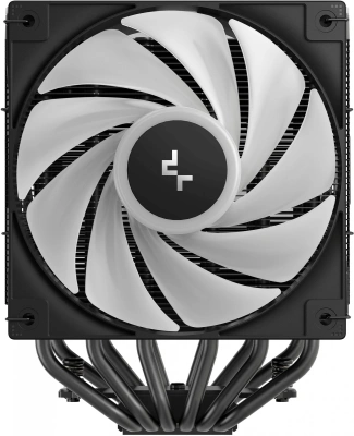Устройство охлаждения(кулер) Deepcool AG620 Bk V2 ARGB Soc-AM5/AM4/1200/1700/1851 черный 4-pin 15-29.4dB Al+Cu 260W 1330gr Ret (R-AG620-BKAMMN-GJD)