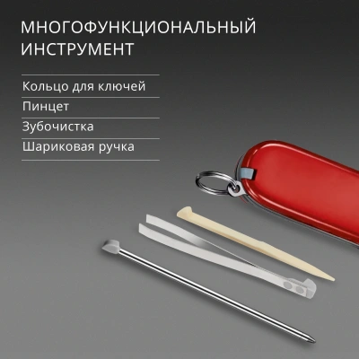 Нож перочинный Victorinox Companion (1.3909) 91мм 16функц. красный карт.коробка