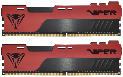 Память DDR4 2x16Gb 3200MHz Patriot PVE2432G320C8K Viper Elite II RTL Gaming PC4-25600 CL18 DIMM 288-pin 1.35В kit с радиатором Ret