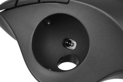 Трекбол Logitech M575S черный оптическая 2000dpi беспров. BT/Radio USB 4but (910-007035)