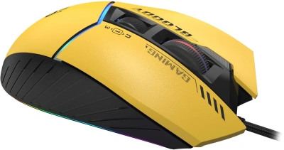 Мышь A4Tech Bloody W95 Max Sports желтый/серый оптическая 12000dpi USB 10but (W95 MAX SPORTS LIME)