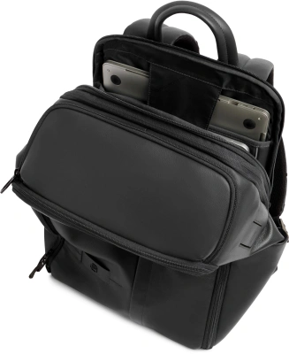 Рюкзак мужской Piquadro Russel CA7162W137/N черный натур.кожа