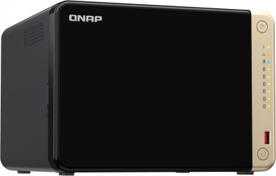 Сетевое хранилище NAS Qnap Original TS-664-8G 6-bay настольный Celeron N5095