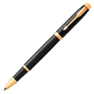 Ручка роллер Parker IM Core T321 (1931659) Black GT F черн. черн. подар.кор.