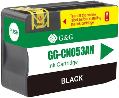 Картридж струйный G&G GG-CN053AN №932XL черный (40мл) для HP Officejet 6100/6600/6700/7110/7510