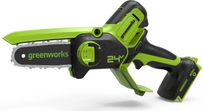 Цепная пила Greenworks G24MCS10 аккум. дл.шины:4"(10cm) 1аккум. 2Ач ЗУ (2008207UA)