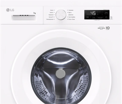 Стиральная машина LG F2Y1HS3W.ABWPCOM класс: A загр.фронтальная макс.:7кг белый инвертор