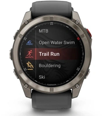 Смарт-часы Garmin Fenix 8 Pro 51мм 1.4" AMOLED корп.серебристый рем.желтый разм.брасл.:127-225мм (010-03199-11)