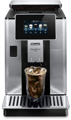 Кофемашина Delonghi Primadonna Soul ECAM610.74.MB 1450Вт черный/серебристый