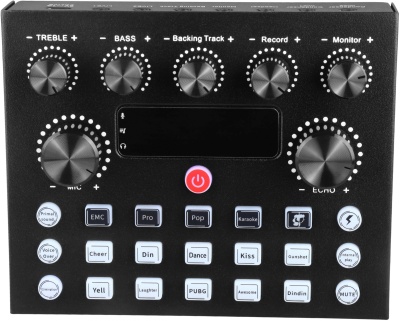 Микрофон проводной Оклик SM-600G 2.5м черный