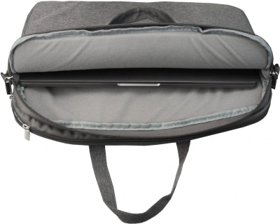 Сумка для ноутбука 15.6" Continent CC-108 GY серый нейлон/полиэстер