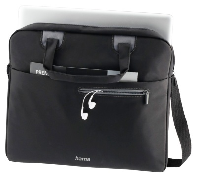 Сумка для ноутбука 15.6" Hama Sydney черный/черный полиэстер (00216520)