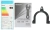 Стиральная машина Hisense WD5S1045BB класс: A загр.фронтальная макс.:10.5кг (с сушкой) черный инвертор Стиральная машина Hisense WD5S1045BB класс: A загр.фронтальная макс.:10.5кг (с сушкой) черный инвертор