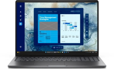 Ноутбук Dell Pro 16 PC16250 Core Ultra 7 255U 16Gb SSD512Gb Intel Graphics 16" IPS FHD+ (1920x1200) Linux grey WiFi BT Cam (PRO16-7655)