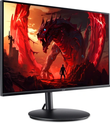 Монитор Acer 23.8" Nitro XF240YW5bmiiphx черный IPS LED 1ms 16:9 HDMI M/M матовая HAS Piv 250cd 178гр/178гр 1920x1080 240Hz FreeSync Premium DP FHD 3.86кг